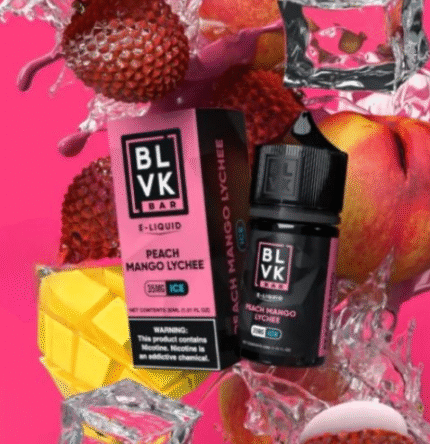BLVK Bar - Peach Mango Lychee Ice salt lıkıt 30 ml